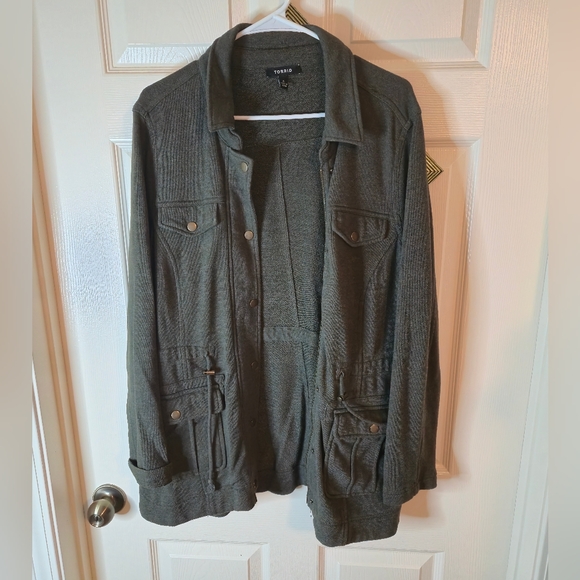 Torrid sweater jacket - Picture 2 of 7